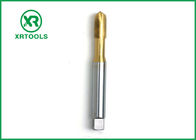 Diş Açma Makinesi HSS Makine Kılavuzları M2.5 * 0.45 Boyut Gümüş Altın Renkli spiral nokta kılavuzları